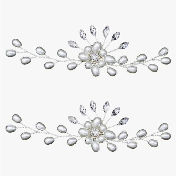 Wedding Bridal Shoe Clips - Picture 3 of 10